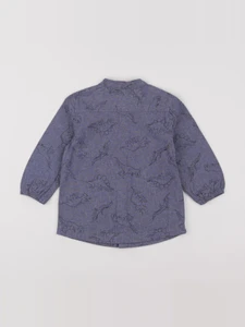 Vertbaudet - blouse d'activité bleu - 2 ans