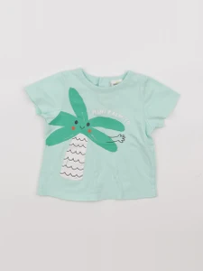 Tape à l'oeil - tee-shirt vert - 6 mois
