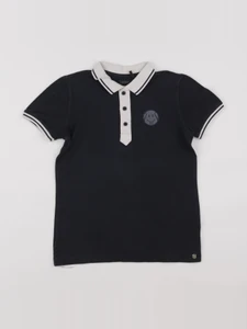 IKKS - polo imprimé au dos bleu - 8 ans
