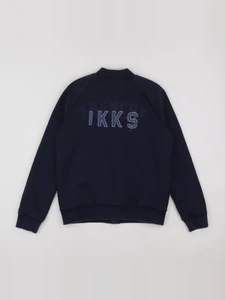 IKKS - sweat imprimé au dos bleu - 12 ans