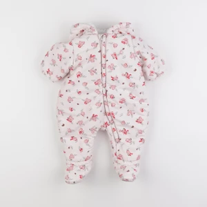 Petit Bateau - combi-pilote rose - 3 mois