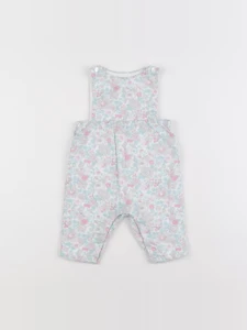 Jacadi - combinaison liberty bleu, rose - 3 mois