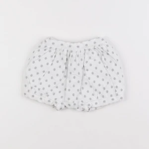 Jacadi - short blanc, gris - 1 mois