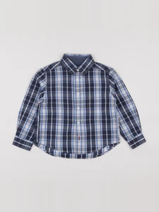 Cyrillus - chemise bleu - 4 ans