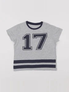 Monoprix - tee-shirt gris - 8 ans