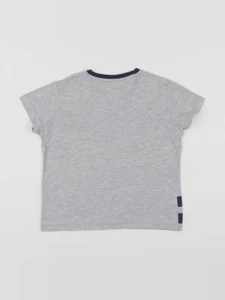 Monoprix - tee-shirt gris - 8 ans