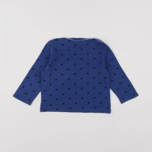 Petit Bateau - maillot de corps bleu - 18 mois