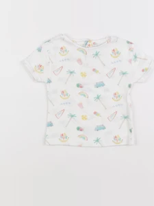 Hundred Pieces - tee-shirt multicolore - 6 mois