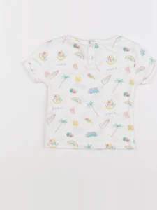 Hundred Pieces - tee-shirt multicolore - 6 mois