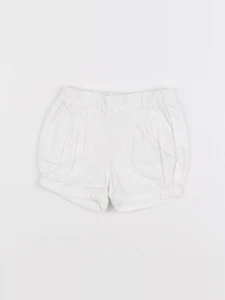 Vertbaudet - short blanc - 6 mois