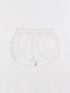 Vertbaudet - short blanc - 6 mois