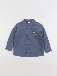 Vertbaudet - chemise bleu - 4 ans