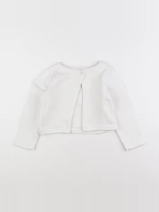 Vertbaudet - sweat imprimé au dos blanc - 5 ans