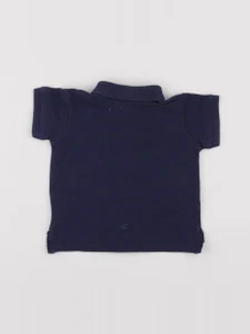 Zara - polo bleu - 9/12 mois