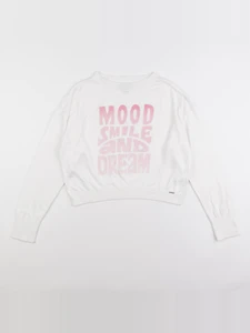 IKKS - pull blanc - 10 ans