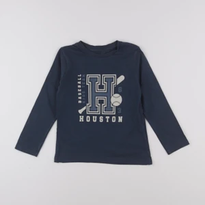 Vertbaudet - tee-shirt bleu - 6 ans