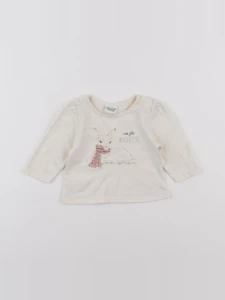 Tape à l'oeil - tee-shirt blanc - 3 mois