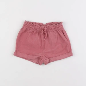 Vertbaudet - short rose - 12 mois