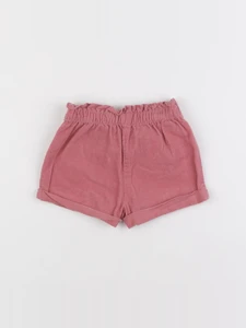 Vertbaudet - short rose - 12 mois