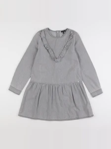 IKKS - robe gris - 8 ans