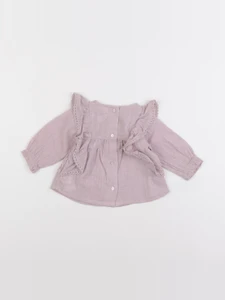 Vertbaudet - blouse rose - 3 mois
