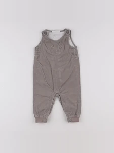 H&M - salopette gris - 3/6 mois