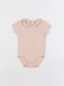Vertbaudet - body à col rose - 3 mois