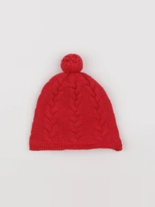 Jacadi - bonnet rouge - 12 mois