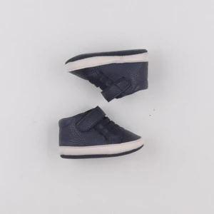 My Baby Factory - chaussons bleu - 6/12 mois