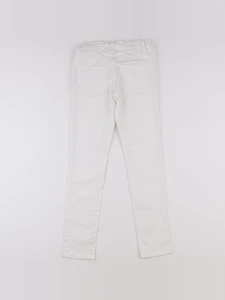 Monoprix - jean blanc - 8 ans