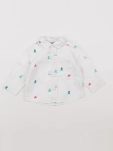 Jacadi - chemise blanc - 6 mois