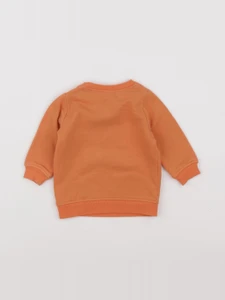 Tape à l'oeil - sweat orange - 6 mois