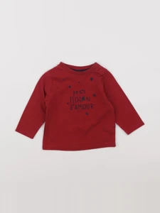 Tape à l'oeil - tee-shirt rouge - 6 mois