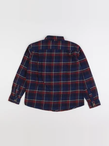 Uniqlo - chemise bleu, rouge - 7/8 ans