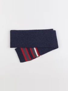 Cyrillus - écharpe bleu, rouge - 6/10 ans