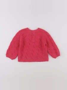 Vertbaudet - pull rose - 18 mois