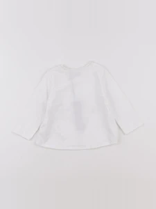 IKKS - tee-shirt blanc - 12 mois