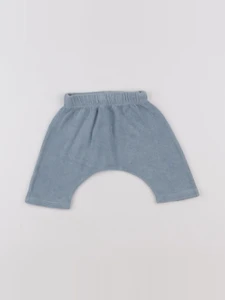 Petit Bateau - sarouel bleu - 3 mois