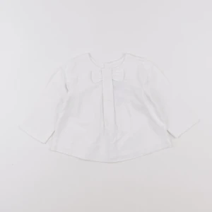 Jacadi - blouse blanc - 12 mois