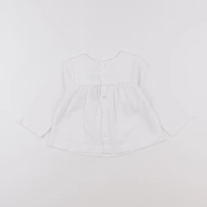Jacadi - blouse blanc - 12 mois