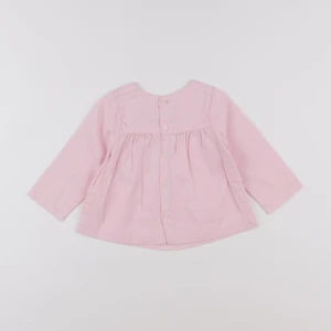 Jacadi - blouse rose - 12 mois