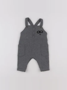 Vertbaudet - combinaison gris - 3 mois