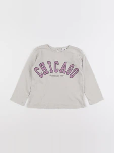 H&M - tee-shirt beige - 18 mois à 2 ans