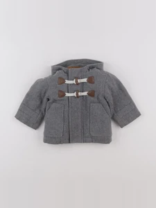 Vertbaudet - manteau gris - 3/6 mois