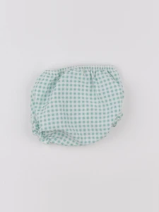 Lola Palacios - bloomer vert, blanc - 12 mois