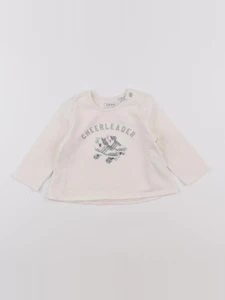 IKKS - tee-shirt blanc - 12 mois