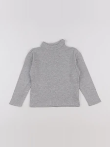 Vertbaudet - sous-pull gris - 4 ans