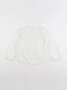 Monoprix - blouse blanc - 6 ans