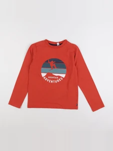 Okaidi - tee-shirt orange - 10 ans