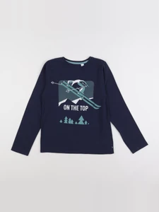 Okaidi - tee-shirt bleu - 10 ans